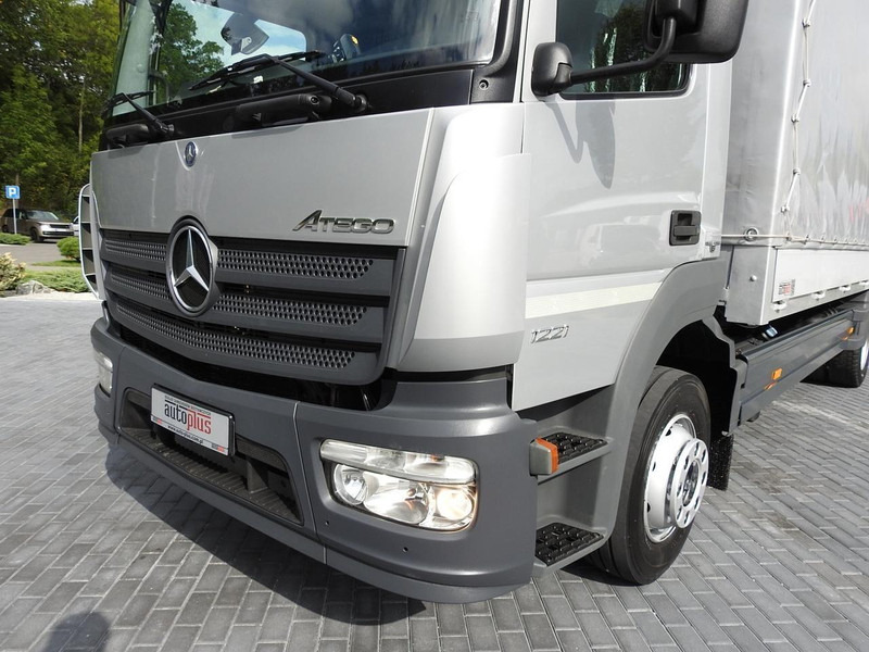 Caminhão furgão Mercedes-Benz ATEGO 1221 PLANDEKA WINDA 16 PALET WEBASTO KLIMATYZACJA PNEUMATY: foto 19