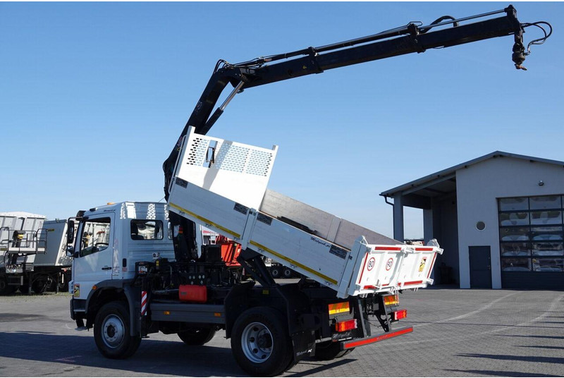 Mercedes-Benz ATEGO 16.24 / 4X4 / WYWROTKA + HDS HIAB 111 BS-2 / PILOT / ROT - Caminhão basculante: foto 3 Mercedes-Benz ATEGO 16.24 / 4X4 / WYWROTKA + HDS HIAB 111 BS-2 / PILOT / ROT - Caminhão basculante: foto 3