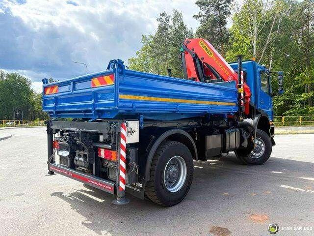 Caminhão basculante, Caminhão grua Mercedes-Benz AXOR 1833 4x4 Palfinger PK 22002 EH Crane Winch: foto 7