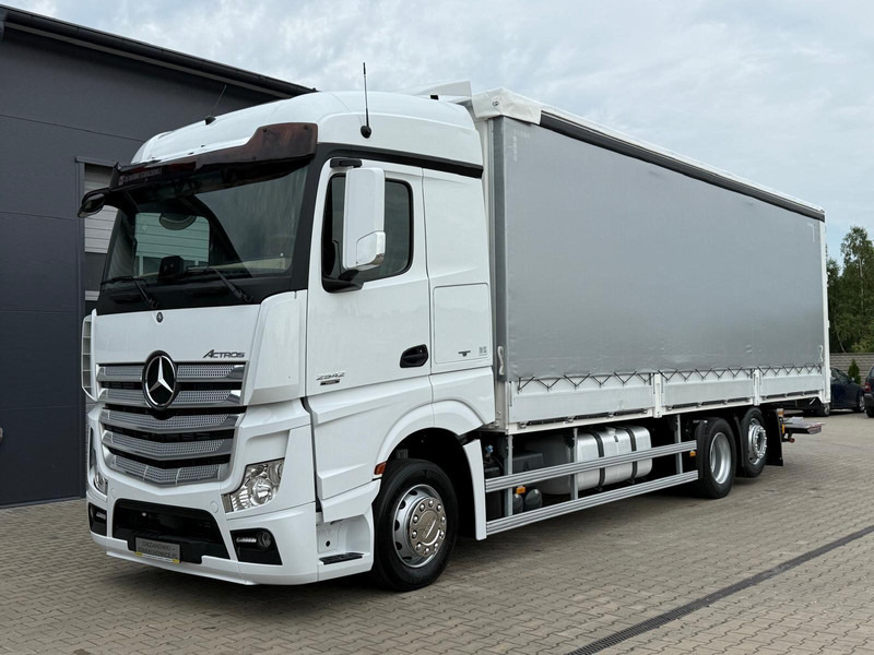 Mercedes-Benz Actros 2542 / E6 / burto-firanka 8,5 m + winda / 2 - Caminhão furgão: foto 1 Mercedes-Benz Actros 2542 / E6 / burto-firanka 8,5 m + winda / 2 - Caminhão furgão: foto 1