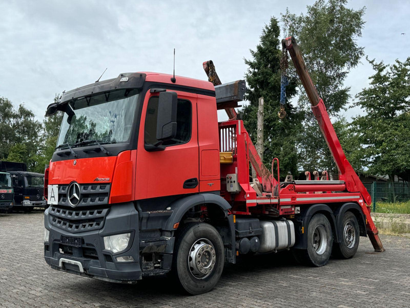 Mercedes-Benz Arocs 2536 BL 6x2/Funkfernbe./VDL-ASK 18 TK - Caminhão transportador de contêineres/ Caixa móvel, Caminhão grua: foto 3 Mercedes-Benz Arocs 2536 BL 6x2/Funkfernbe./VDL-ASK 18 TK - Caminhão transportador de contêineres/ Caixa móvel, Caminhão grua: foto 3