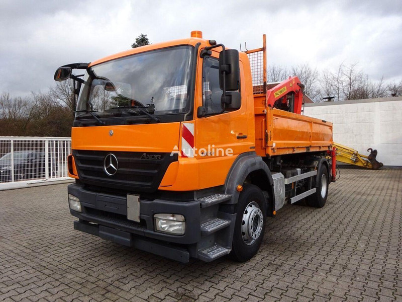 Mercedes-Benz Axor 1833 - Caminhão basculante, Caminhão grua: foto 1 Mercedes-Benz Axor 1833 - Caminhão basculante, Caminhão grua: foto 1