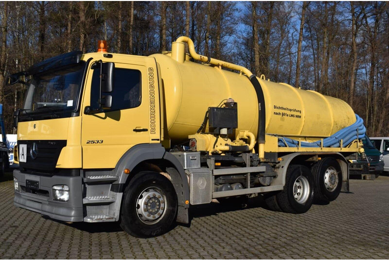 Mercedes-Benz Axor 2533 - Vacuum truck - Caminhão limpa fossa: foto 1 Mercedes-Benz Axor 2533 - Vacuum truck - Caminhão limpa fossa: foto 1