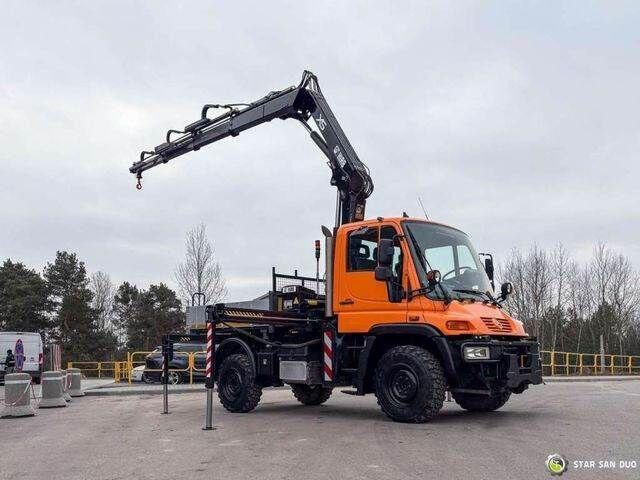 Mercedes-Benz UNIMOG U300 4x4 HIAB 122 D-3 CRANE - Caminhão basculante, Caminhão grua: foto 3 Mercedes-Benz UNIMOG U300 4x4 HIAB 122 D-3 CRANE - Caminhão basculante, Caminhão grua: foto 3