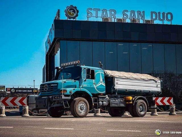 Mercedes-Benz Zetros 1833 4x4 Kipper Camper Chassis - Caminhão chassi, Caminhão grua: foto 1 Mercedes-Benz Zetros 1833 4x4 Kipper Camper Chassis - Caminhão chassi, Caminhão grua: foto 1