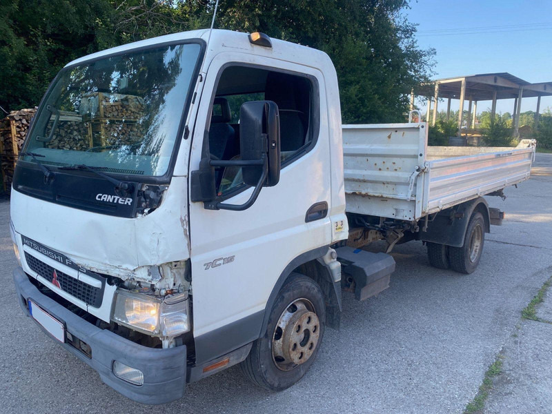 Mitsubishi Fuso FE85 3 way Meiller tipper - Caminhão basculante: foto 3 Mitsubishi Fuso FE85 3 way Meiller tipper - Caminhão basculante: foto 3