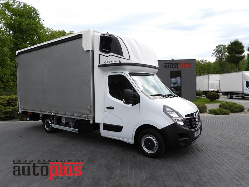 Opel MOVANO PLANDEKA WINDA 9 PALET WEBASTO TEMPOMAT LEDY PNEUMATYKA - Furgão de toldo: foto 1 Opel MOVANO PLANDEKA WINDA 9 PALET WEBASTO TEMPOMAT LEDY PNEUMATYKA - Furgão de toldo: foto 1