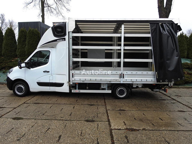 Opel Movano Curtain side + tail lift - Furgão de toldo: foto 4 Opel Movano Curtain side + tail lift - Furgão de toldo: foto 4