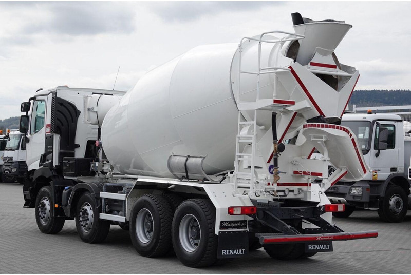 Renault C 380 / 8X4 / BETONOMIESZARKA / GRUSZKA / LIEBHERR 9 M3 / EURO 6 - Caminhão betoneira: foto 3 Renault C 380 / 8X4 / BETONOMIESZARKA / GRUSZKA / LIEBHERR 9 M3 / EURO 6 - Caminhão betoneira: foto 3