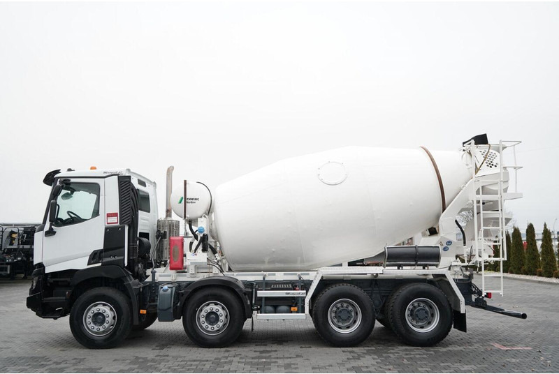 Renault C 380 / 8X4 / BETONOMIESZARKA / GRUSZKA / SCHWING STETTER 9 M3 - Caminhão betoneira: foto 2 Renault C 380 / 8X4 / BETONOMIESZARKA / GRUSZKA / SCHWING STETTER 9 M3 - Caminhão betoneira: foto 2