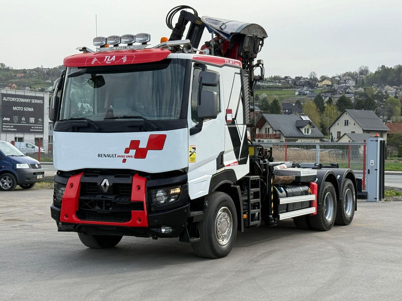 Renault C520 * ABROLLKIPPER 4,80 m * KESLA * 6x4! - Caminhão polibenne, Caminhão grua: foto 3 Renault C520 * ABROLLKIPPER 4,80 m * KESLA * 6x4! - Caminhão polibenne, Caminhão grua: foto 3