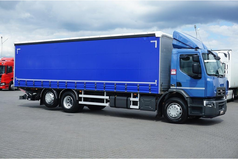 Renault D 320 / EURO 6 / FIRANKA + WINDA / 21 PALET / ŁAD. 16 530 KG - Caminhão com lona: foto 4 Renault D 320 / EURO 6 / FIRANKA + WINDA / 21 PALET / ŁAD. 16 530 KG - Caminhão com lona: foto 4