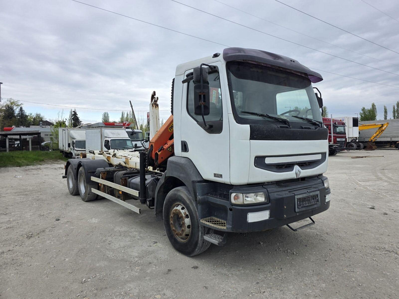 Renault Kerax 370 DCi - Palfinger PKK 8500 Crane - Multilift - Caminhão polibenne, Caminhão grua: foto 1 Renault Kerax 370 DCi - Palfinger PKK 8500 Crane - Multilift - Caminhão polibenne, Caminhão grua: foto 1