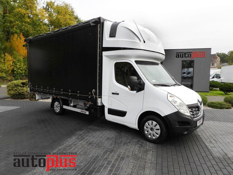 Renault MASTER PLANDEKA 10 PALET WEBASTO TEMPOMAT KLIMATYZACJA 170KM [ - Furgão de toldo: foto 1 Renault MASTER PLANDEKA 10 PALET WEBASTO TEMPOMAT KLIMATYZACJA 170KM [ - Furgão de toldo: foto 1