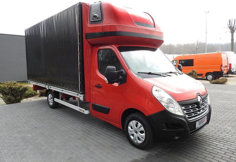 Renault MASTER PLANDEKA 10 PALET WEBASTO TEMPOMAT KLIMATYZACJA 170KM [ - Furgão de toldo: foto 4 Renault MASTER PLANDEKA 10 PALET WEBASTO TEMPOMAT KLIMATYZACJA 170KM [ - Furgão de toldo: foto 4