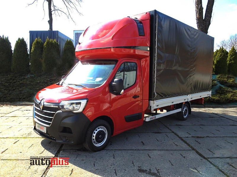 Renault MASTER PLANDEKA 10 PALET WEBASTO TEMPOMAT KLIMATYZACJA LEDY PNEU - Caminhão furgão: foto 1 Renault MASTER PLANDEKA 10 PALET WEBASTO TEMPOMAT KLIMATYZACJA LEDY PNEU - Caminhão furgão: foto 1