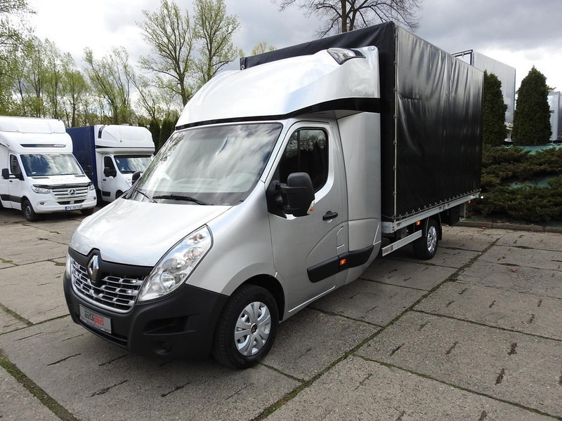 Caminhão furgão Renault MASTER PLANDEKA 8 PALET WEBASTO TEMPOMAT NAWIGACJA KLIMATYZACJA: foto 6