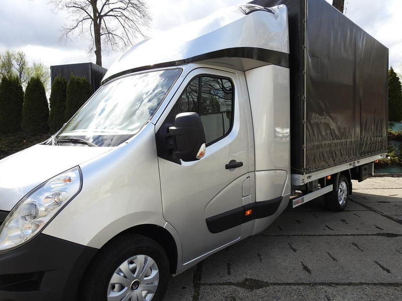 Caminhão furgão Renault MASTER PLANDEKA 8 PALET WEBASTO TEMPOMAT NAWIGACJA KLIMATYZACJA: foto 17