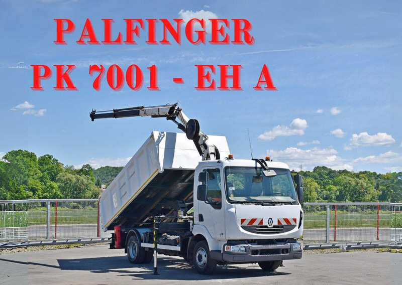 Renault MIDLUM 220 DXI - Caminhão basculante, Caminhão grua: foto 1 Renault MIDLUM 220 DXI - Caminhão basculante, Caminhão grua: foto 1