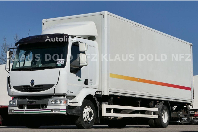 Renault Midlum 280.16 DXi Koffer + Tail lift - Caminhão furgão: foto 1 Renault Midlum 280.16 DXi Koffer + Tail lift - Caminhão furgão: foto 1