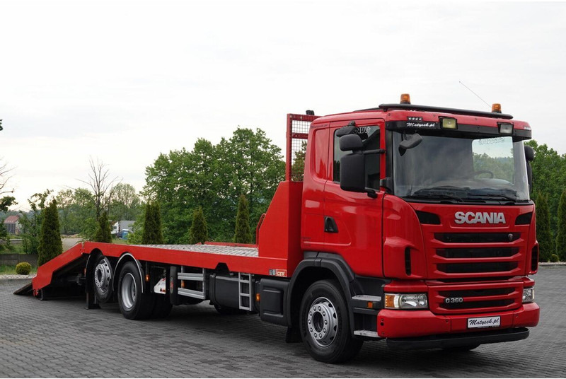 Scania G 360 / 6X2 / LAWETA / POMOC DROGOWA / OŚ SKRĘTNA I PODNOSZONA / - Caminhão reboque: foto 1 Scania G 360 / 6X2 / LAWETA / POMOC DROGOWA / OŚ SKRĘTNA I PODNOSZONA / - Caminhão reboque: foto 1