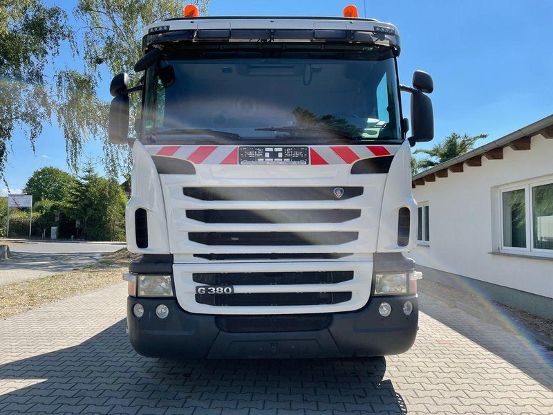 Scania G 380 Pritsche Kran Hiab 122B - Camião de caixa aberta/ Plataforma, Caminhão grua: foto 3 Scania G 380 Pritsche Kran Hiab 122B - Camião de caixa aberta/ Plataforma, Caminhão grua: foto 3