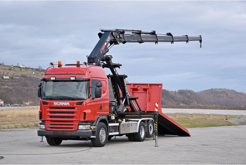 Scania G 400 - Caminhão com sistema de cabo, Caminhão grua: foto 2 Scania G 400 - Caminhão com sistema de cabo, Caminhão grua: foto 2