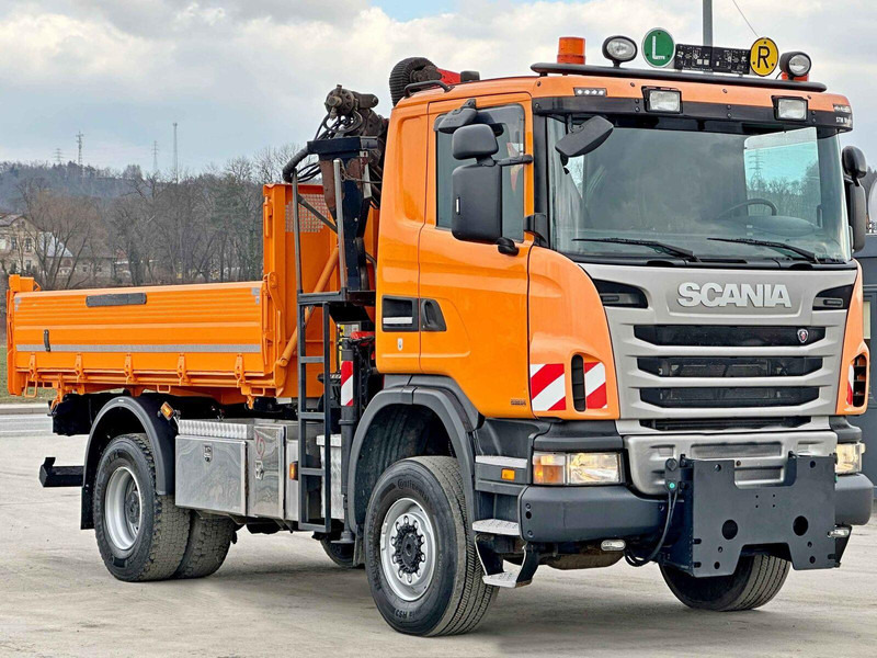 Scania G360 Kipper 4,10m *PK 11002 B + FUNK *4x4 - Caminhão basculante, Caminhão grua: foto 4 Scania G360 Kipper 4,10m *PK 11002 B + FUNK *4x4 - Caminhão basculante, Caminhão grua: foto 4