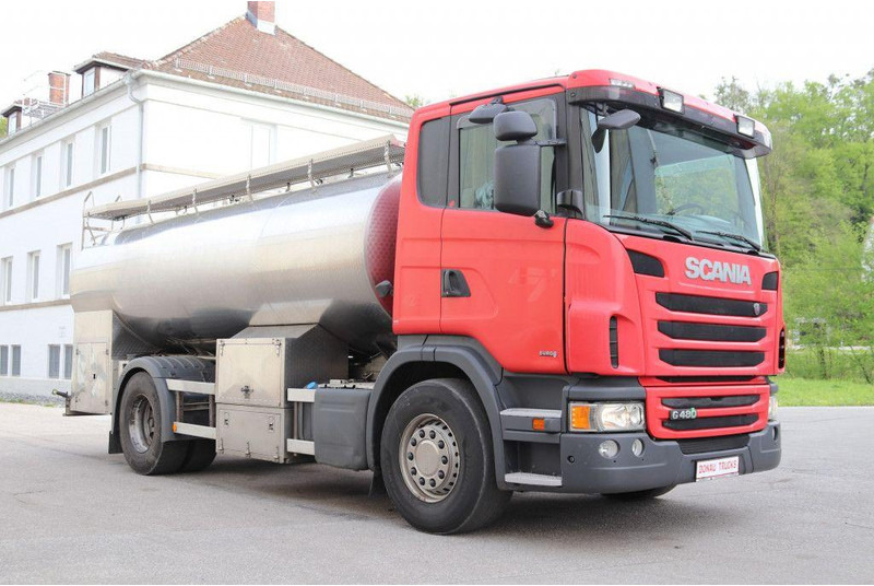 Scania G480 E6 Milch Isoliert 11.000L 3 Kammern Pumpe - Caminhão tanque: foto 1 Scania G480 E6 Milch Isoliert 11.000L 3 Kammern Pumpe - Caminhão tanque: foto 1