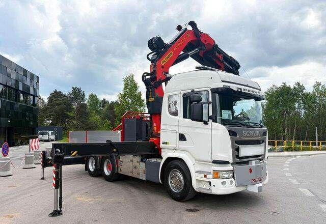 Scania G490 6x2 Palfinger PK 53002 SH Fly Jib Basket - Camião de caixa aberta/ Plataforma, Caminhão grua: foto 3 Scania G490 6x2 Palfinger PK 53002 SH Fly Jib Basket - Camião de caixa aberta/ Plataforma, Caminhão grua: foto 3