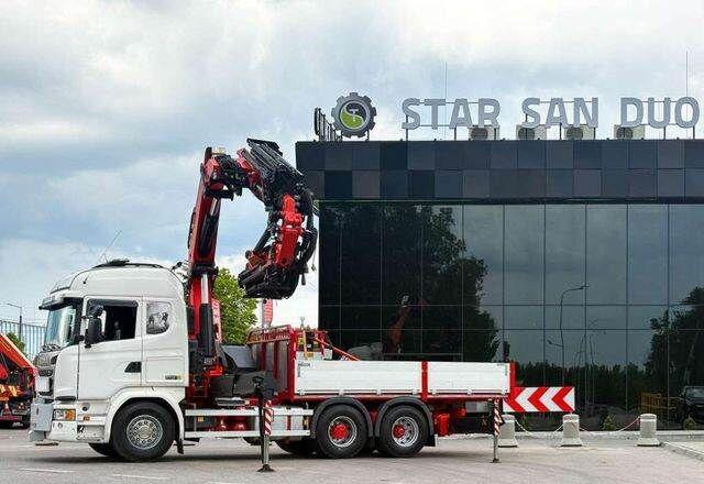 Scania G490 6x2 Palfinger PK 53002 SH Fly Jib Basket - Camião de caixa aberta/ Plataforma, Caminhão grua: foto 3 Scania G490 6x2 Palfinger PK 53002 SH Fly Jib Basket - Camião de caixa aberta/ Plataforma, Caminhão grua: foto 3