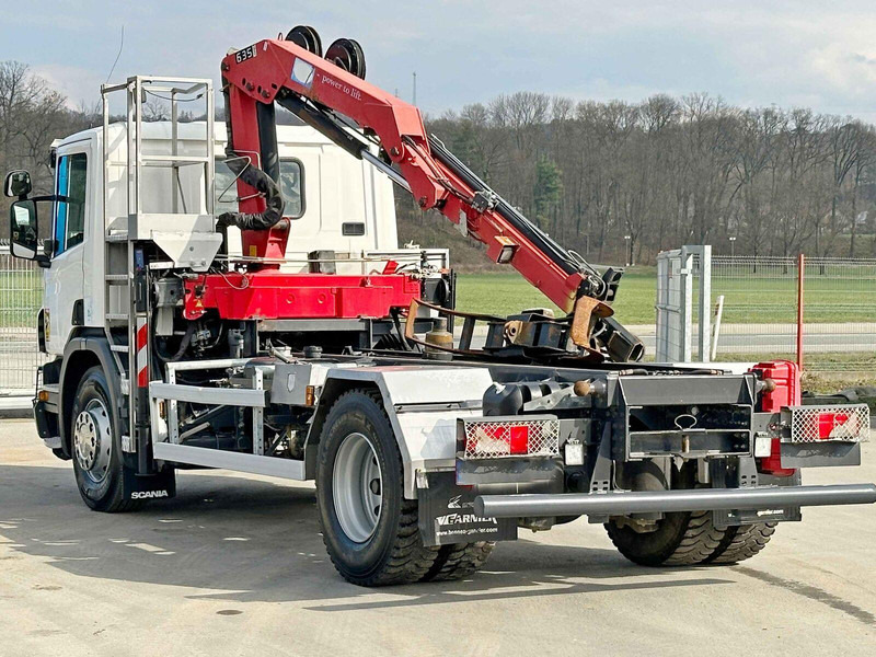 Scania P 250 * HMF 635 K2 + FUNK * TOPZUSTAND - Caminhão basculante, Caminhão grua: foto 4 Scania P 250 * HMF 635 K2 + FUNK * TOPZUSTAND - Caminhão basculante, Caminhão grua: foto 4