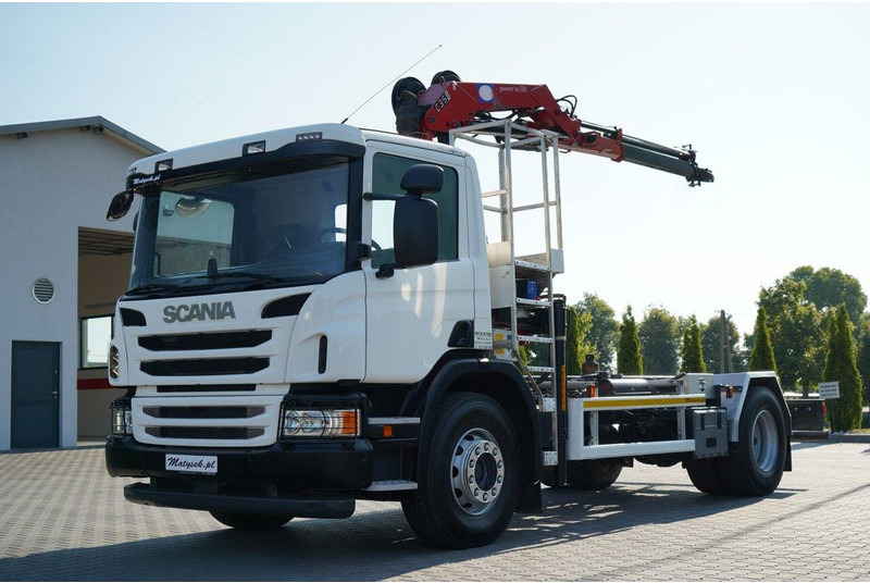 Scania P 280 - Caminhão transportador de contêineres/ Caixa móvel: foto 1 Scania P 280 - Caminhão transportador de contêineres/ Caixa móvel: foto 1
