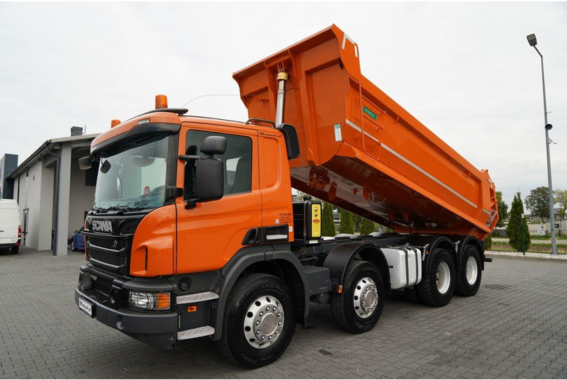 Scania P 410 / 8x4 / WYWROTKA TYLNOZSYPOWA / ALUFELGI / OPONY 100% / MA - Caminhão basculante: foto 4 Scania P 410 / 8x4 / WYWROTKA TYLNOZSYPOWA / ALUFELGI / OPONY 100% / MA - Caminhão basculante: foto 4
