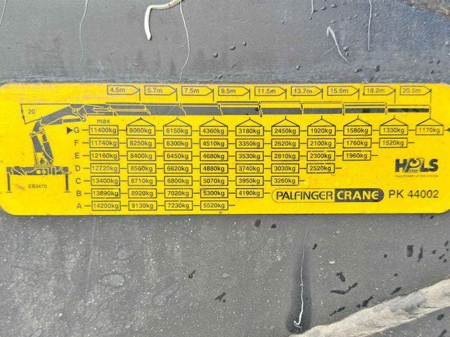 Camião de caixa aberta/ Plataforma, Caminhão grua Scania R 420 PRITSCHE 6,47 m * PK 44002/FUNK * 8x4 /TOP: foto 8