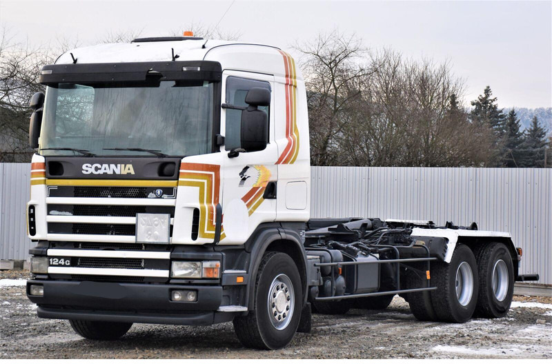 Scania R124 470 Abrollkipper * 6x2 * Motor Problem - Caminhão polibenne: foto 4 Scania R124 470 Abrollkipper * 6x2 * Motor Problem - Caminhão polibenne: foto 4