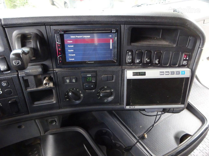 Camião de caixa aberta/ Plataforma, Caminhão grua Scania R620 Flatbed + crane PK 22002 EH 6x2: foto 15
