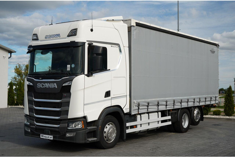 Scania S 450 / SOLÓWKA / 6X2 / OŚ PODNOSZONA / 2019 / - Caminhão com lona: foto 4 Scania S 450 / SOLÓWKA / 6X2 / OŚ PODNOSZONA / 2019 / - Caminhão com lona: foto 4