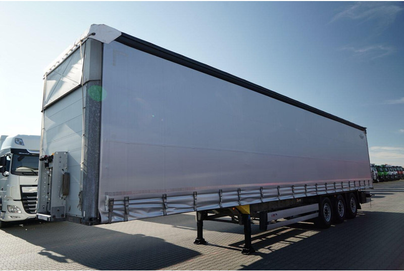 Schmitz Cargobull FIRANKA / STANDARD / MULDA DO STALI - 9 M / DACH PODNOSZONY / OŚ - Semi-reboque de lona: foto 4 Schmitz Cargobull FIRANKA / STANDARD / MULDA DO STALI - 9 M / DACH PODNOSZONY / OŚ - Semi-reboque de lona: foto 4