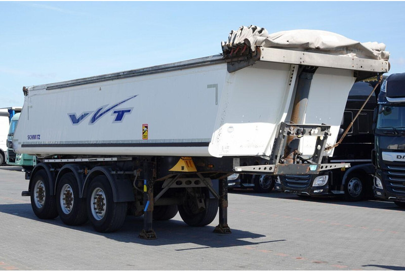 Schmitz Cargobull WYWROTKA / 23 m3 / ALUMINIOWA / OŚ PODNOSZONA / SPROWADZONA - Semireboque basculante: foto 1 Schmitz Cargobull WYWROTKA / 23 m3 / ALUMINIOWA / OŚ PODNOSZONA / SPROWADZONA - Semireboque basculante: foto 1