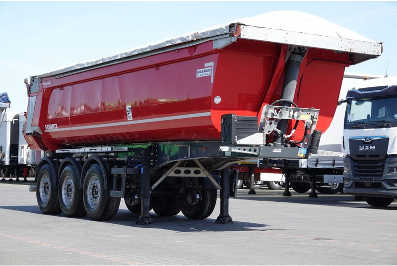 Schmitz Cargobull WYWROTKA / 26 m3 / STALOWA / HYDROKLAPA / OŚ PODNOSZONA / AUTOM - Semireboque basculante: foto 1 Schmitz Cargobull WYWROTKA / 26 m3 / STALOWA / HYDROKLAPA / OŚ PODNOSZONA / AUTOM - Semireboque basculante: foto 1