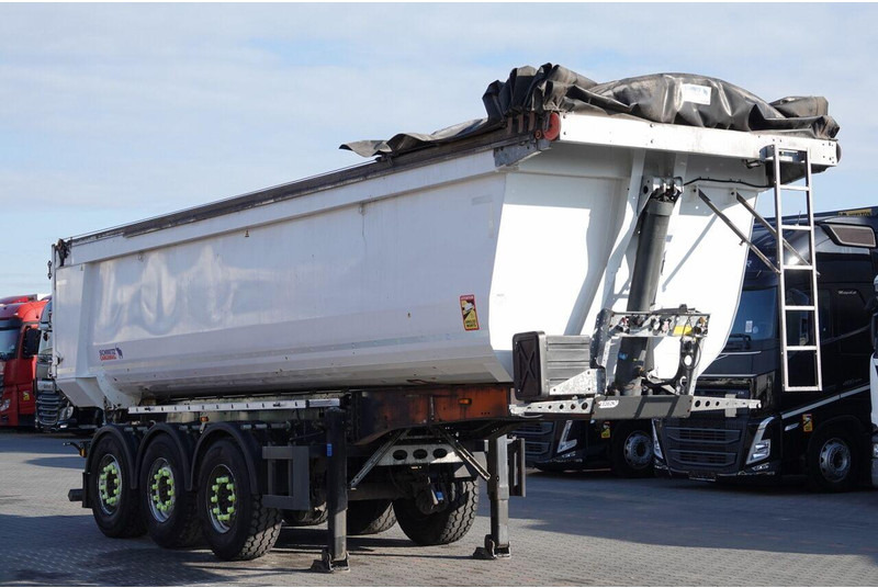 Schmitz Cargobull WYWROTKA 30 m3 / STALOWA / RYNNA WANNA HP / OŚ PODNOSZONAWYWROTK - Semireboque basculante: foto 1 Schmitz Cargobull WYWROTKA 30 m3 / STALOWA / RYNNA WANNA HP / OŚ PODNOSZONAWYWROTK - Semireboque basculante: foto 1