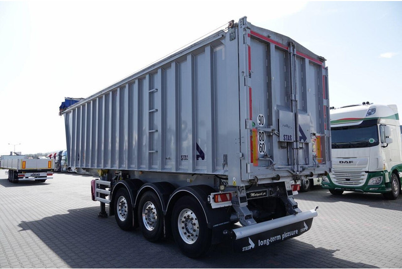 Stas WYWROTKA 43 m3 / ALUMINIOWA / OŚ PODNOSZONA / ALUFELGI - Semireboque basculante: foto 4 Stas WYWROTKA 43 m3 / ALUMINIOWA / OŚ PODNOSZONA / ALUFELGI - Semireboque basculante: foto 4