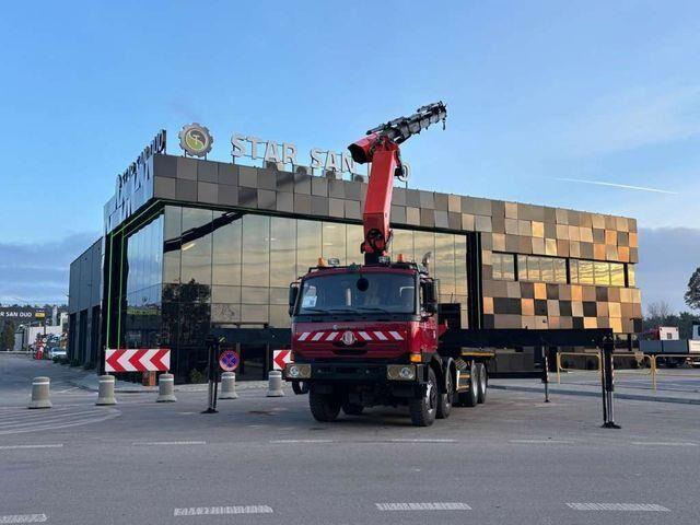 Tatra T815 8x8 PALFINGER PK 74002 Crane Kran - Camião de caixa aberta/ Plataforma, Caminhão grua: foto 3 Tatra T815 8x8 PALFINGER PK 74002 Crane Kran - Camião de caixa aberta/ Plataforma, Caminhão grua: foto 3