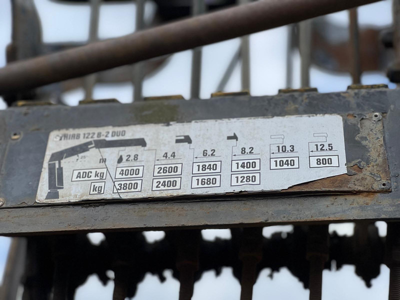 Volvo FE 320 FLATBED CRANE KRAN HDS HIAB 122B-2 DUO - Camião de caixa aberta/ Plataforma, Caminhão grua: foto 5 Volvo FE 320 FLATBED CRANE KRAN HDS HIAB 122B-2 DUO - Camião de caixa aberta/ Plataforma, Caminhão grua: foto 5