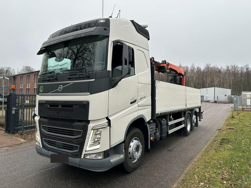 Volvo FH 13 460 + Palfinger PK 18002 - Camião de caixa aberta/ Plataforma, Caminhão grua: foto 1 Volvo FH 13 460 + Palfinger PK 18002 - Camião de caixa aberta/ Plataforma, Caminhão grua: foto 1