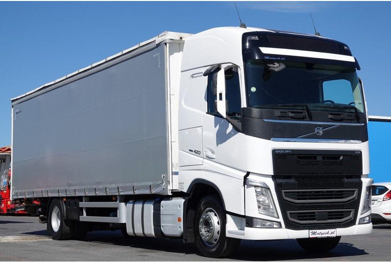 Volvo FH 420 / 4x2 / SOLÓWKA / FIRANKA 9.10 M / I-PARK COOL / WINDA DH - Caminhão com lona: foto 5 Volvo FH 420 / 4x2 / SOLÓWKA / FIRANKA 9.10 M / I-PARK COOL / WINDA DH - Caminhão com lona: foto 5