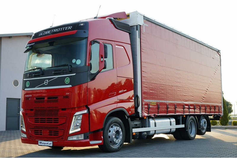 Volvo FH 460 / FIRANKA / 6x2 / PODNOSZONY DACH / I-PARK COOL / OŚ PODN - Caminhão com lona: foto 2 Volvo FH 460 / FIRANKA / 6x2 / PODNOSZONY DACH / I-PARK COOL / OŚ PODN - Caminhão com lona: foto 2