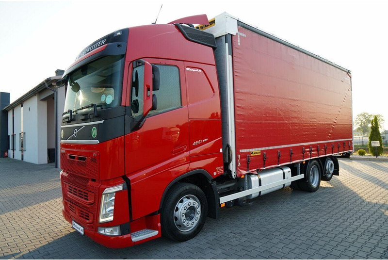 Volvo FH 460 / FIRANKA / 6x2 / PODNOSZONY DACH / I-PARK COOL / OŚ PODN - Caminhão com lona: foto 3 Volvo FH 460 / FIRANKA / 6x2 / PODNOSZONY DACH / I-PARK COOL / OŚ PODN - Caminhão com lona: foto 3