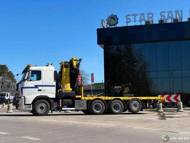 Volvo FH 520 8x4 HMF ODIN K6 EURO 5 FLY JIB Crane - Camião de caixa aberta/ Plataforma, Caminhão grua: foto 4 Volvo FH 520 8x4 HMF ODIN K6 EURO 5 FLY JIB Crane - Camião de caixa aberta/ Plataforma, Caminhão grua: foto 4